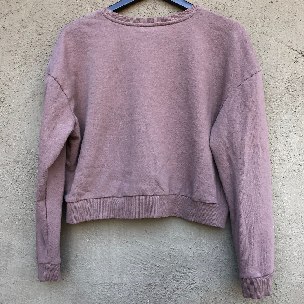 ASOS Size 14 Women’s Dusty Pink Cropped Sweater - Picture 4 of 7